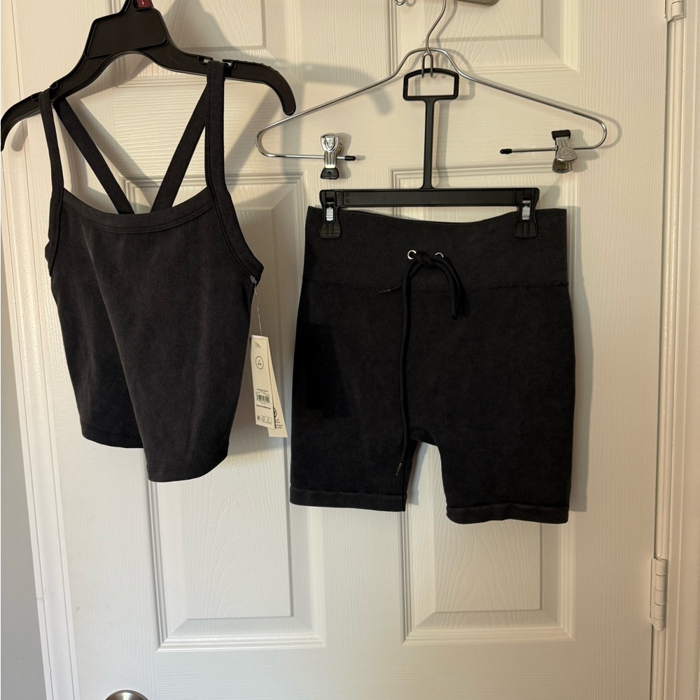 Women’s Black Workout Set, NWT